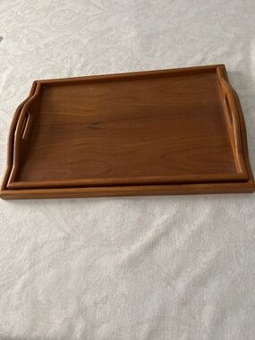 Vintage Selandia Teak Nesting Trays